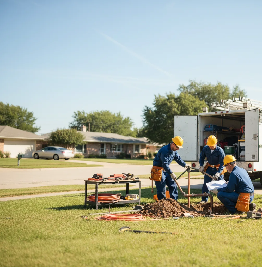 Sewer Line Repair in Gregory, TX